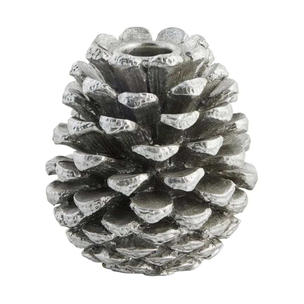 Chandelier pomme de pin Serafina 10 cm, Argent vieilli Lene Bjerre