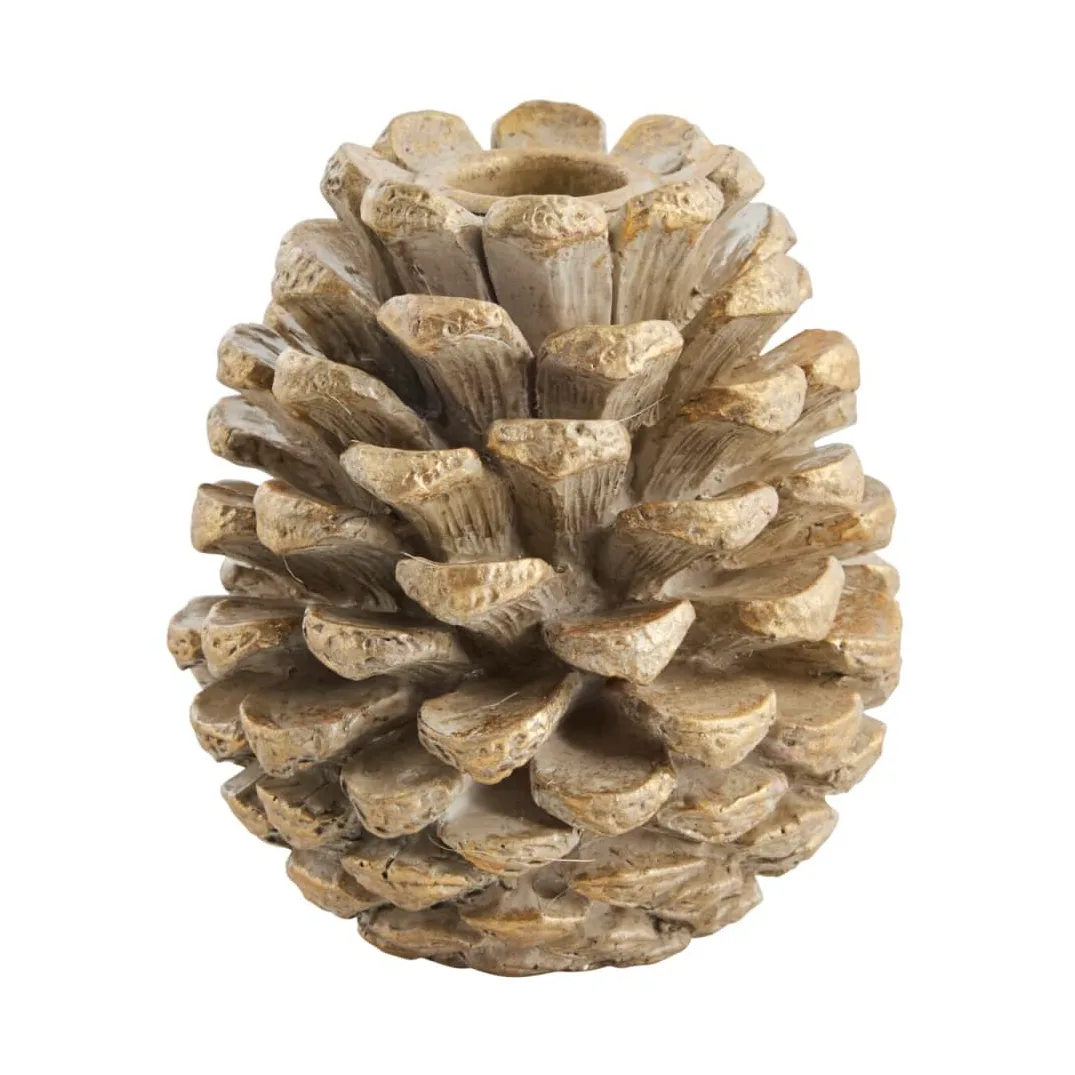 Chandelier pomme de pin Serafina 10 cm, Or clair vieilli Lene Bjerre