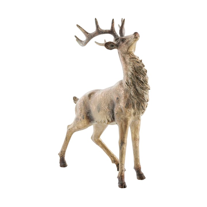 Décoration Daisy cerf 41,5 cm, Laiton vieilli Lene Bjerre