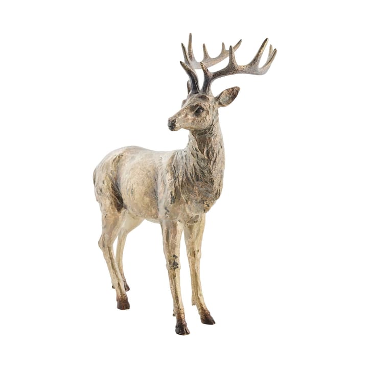 Décoration Daisy cerf 44,5 cm, Laiton vieilli Lene Bjerre