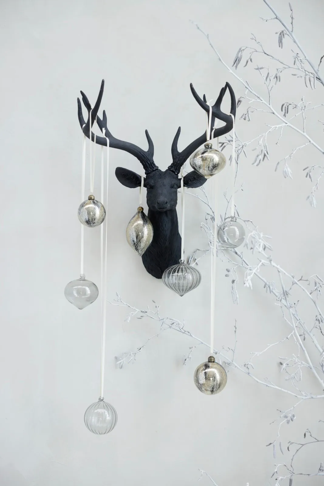 Décoration de Noël à suspendre Nosille 12 cm, Argent-or Lene Bjerre