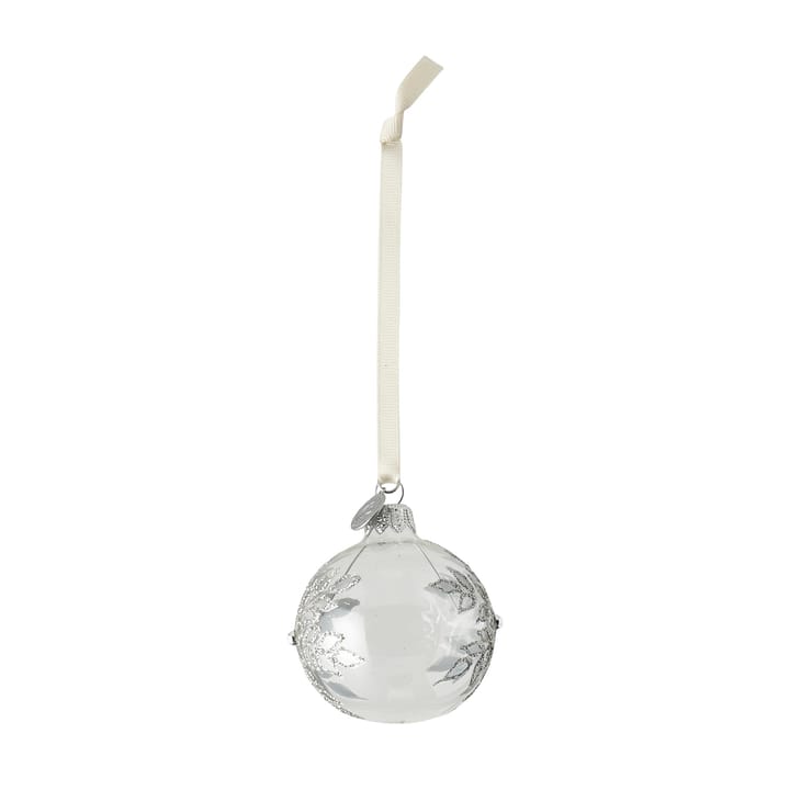 Décoration de Noël Cadelia fleur de glace Ø6 cm - Transparent-argent - Lene Bjerre