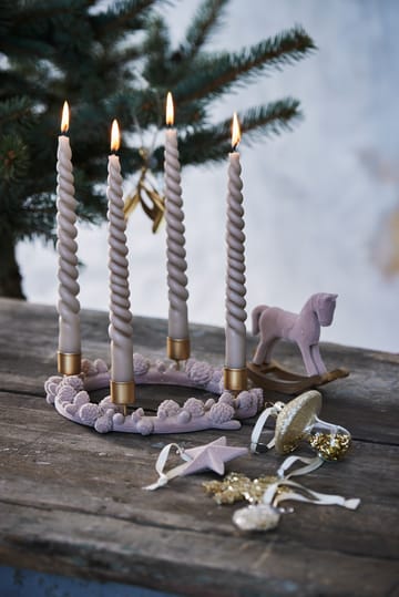 Décoration de Noël Cristelle 9 cm - light gold - Lene Bjerre