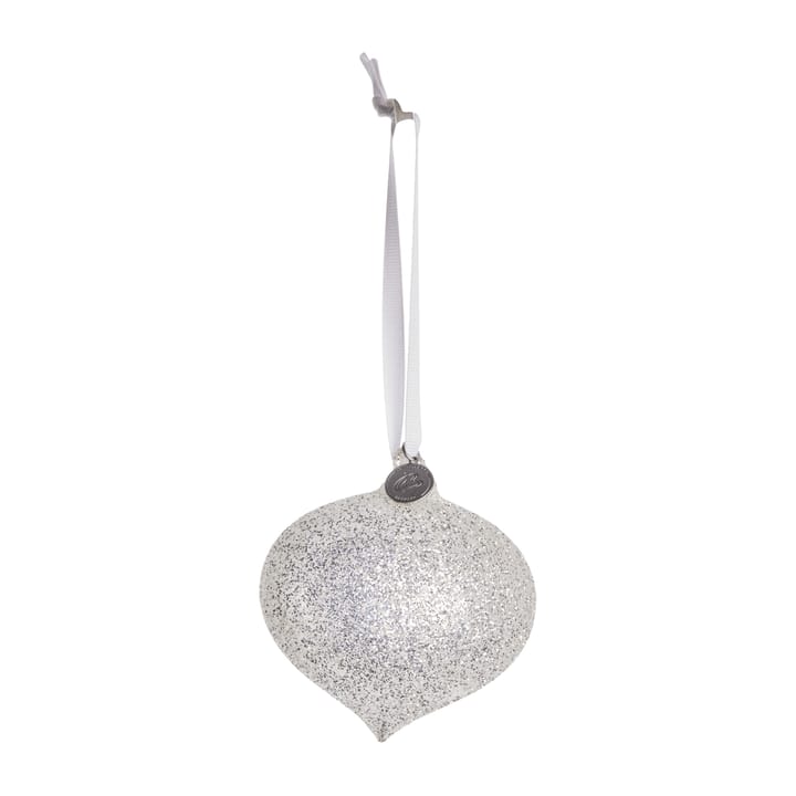 Décoration de Noël Glitteria Ø10 cm - silver - Lene Bjerre