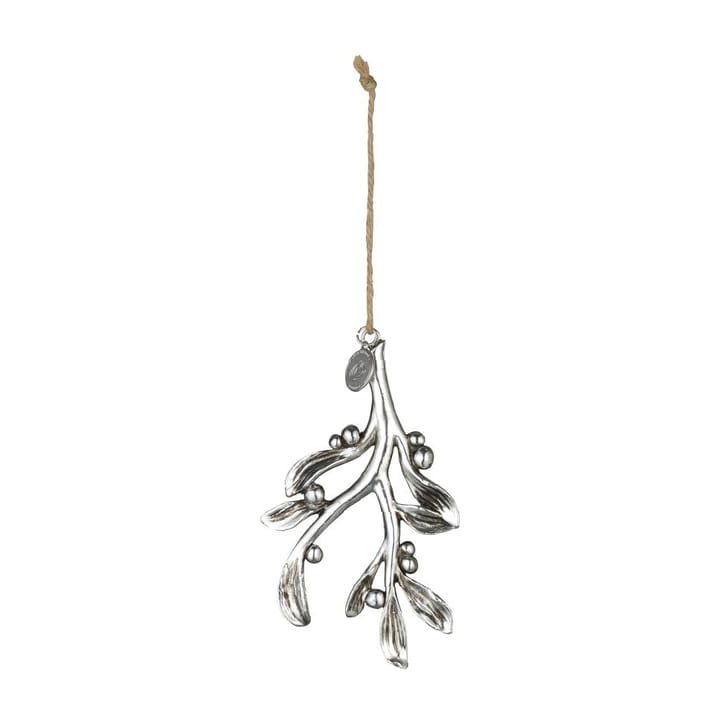 Décoration de Noël gui Serafina 11 cm, Argent antique Lene Bjerre