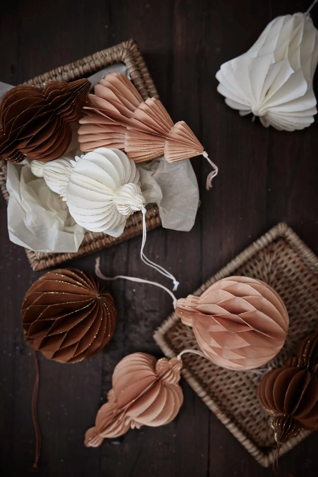 Décoration de Noël Pappia 15 cm, Rose Lene Bjerre