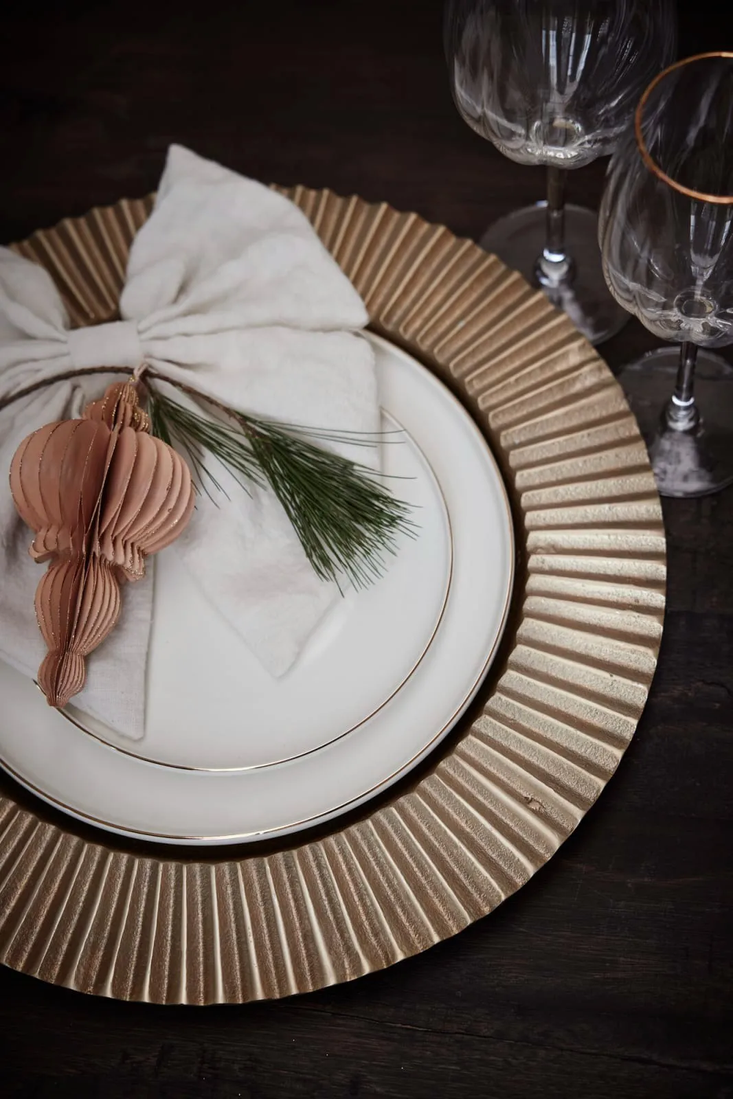 Décoration de Noël Pappia 15 cm, Rose Lene Bjerre