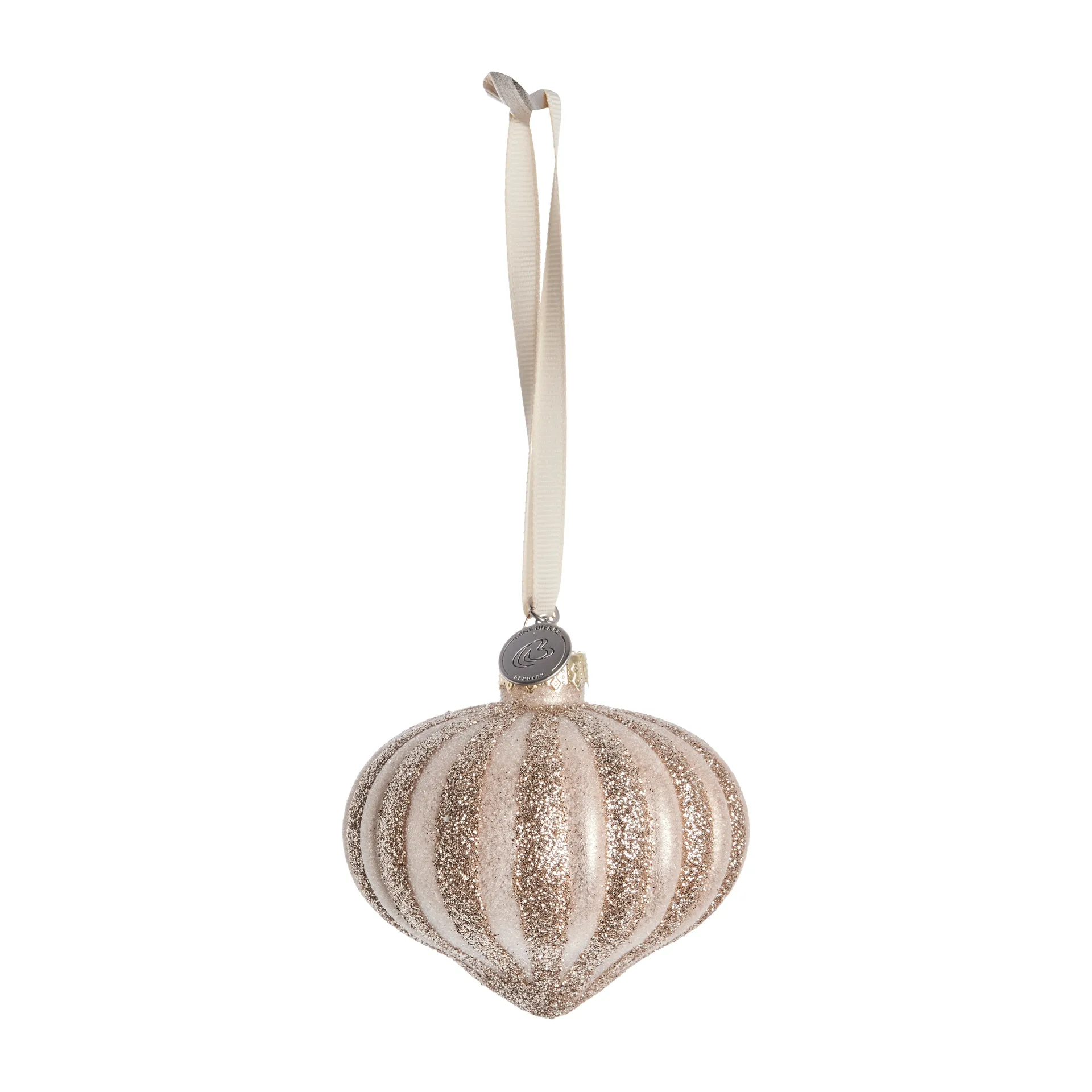 Décoration de Noël Selvie 8 cm, powder-light gold Lene Bjerre
