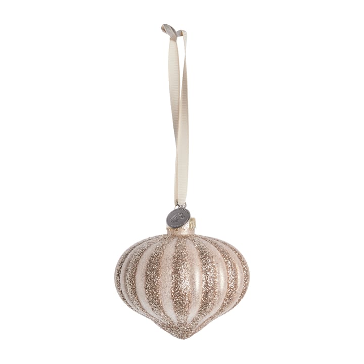 Décoration de Noël Selvie 8 cm - powder-light gold - Lene Bjerre