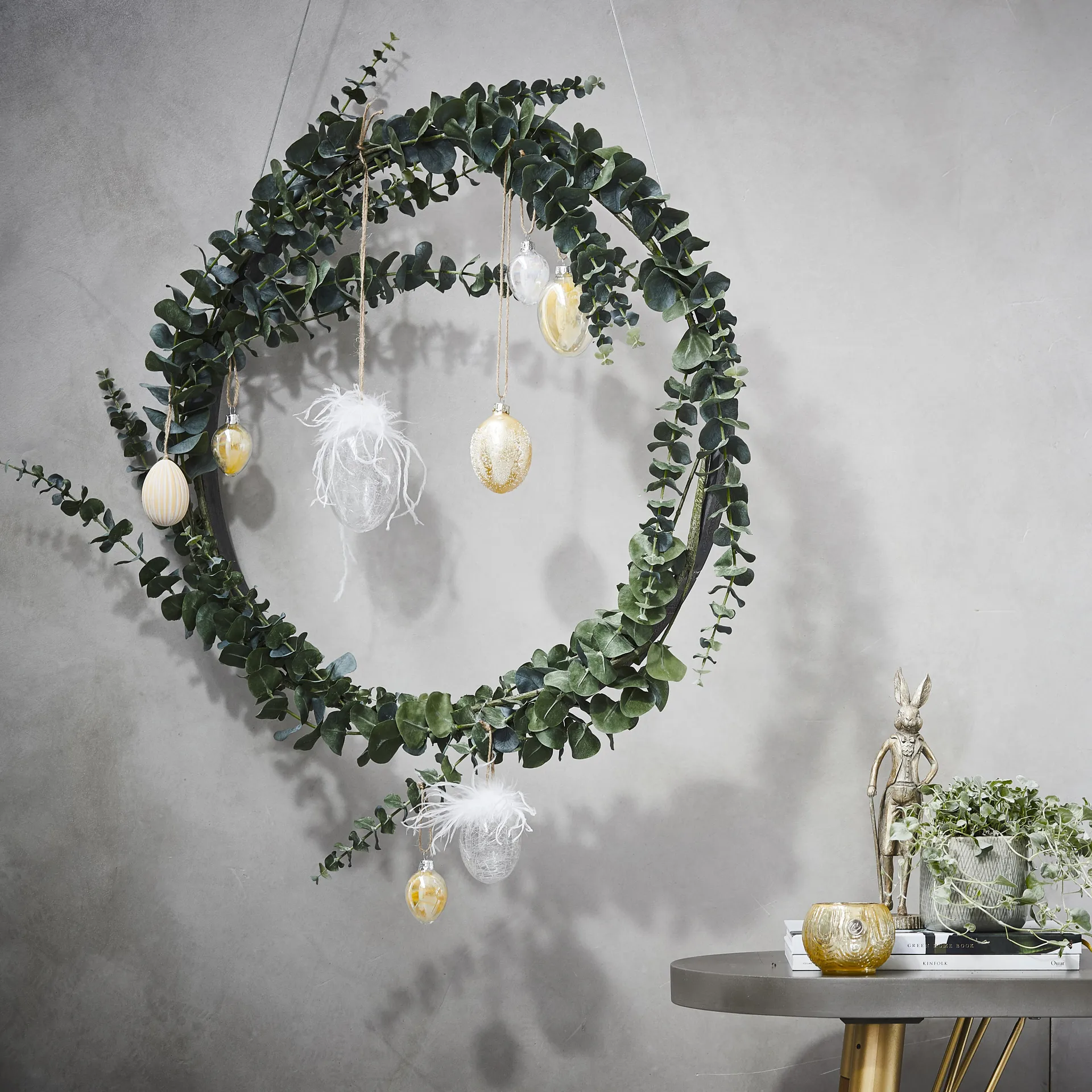 Décoration de Pâques Estinia 8,5 cm, Mauve chalk Lene Bjerre