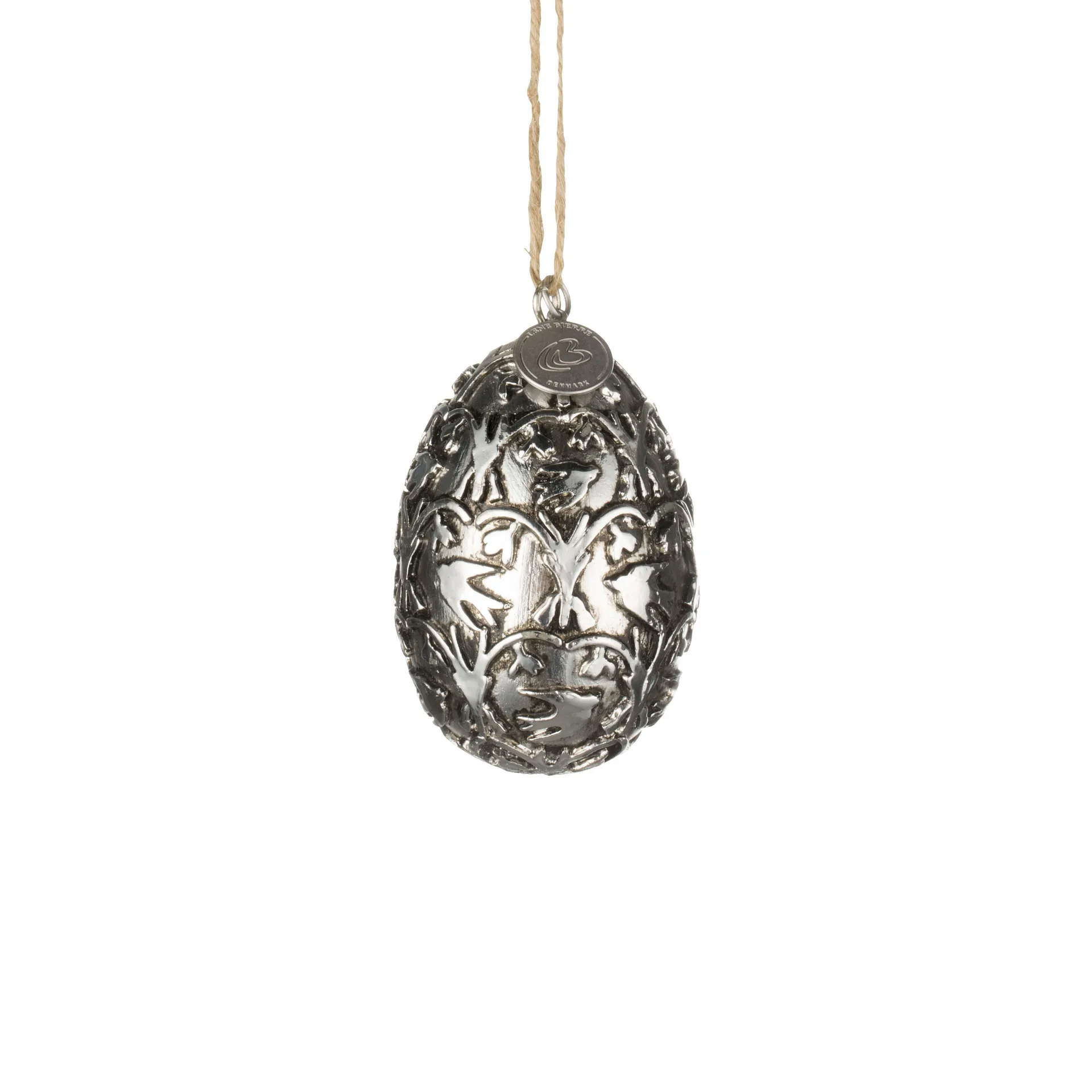 Décoration de Pâques Semina 7 cm, Antique silver Lene Bjerre
