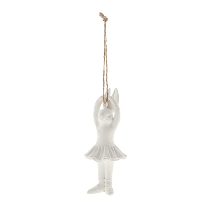 Décoration de Pâques Semina lièvre à tutu - White - Lene Bjerre