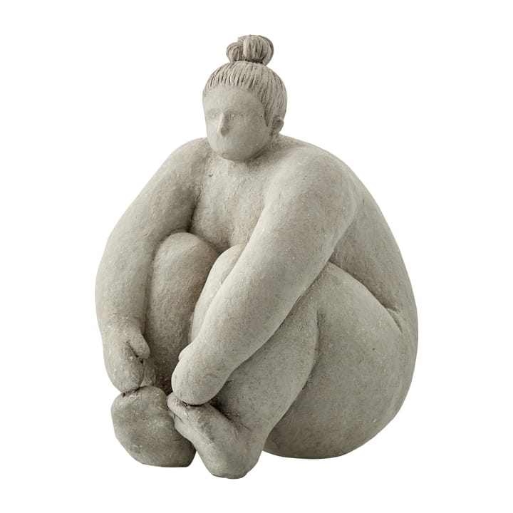 Décoration femme assise Serafina 24 cm - Grey - Lene Bjerre