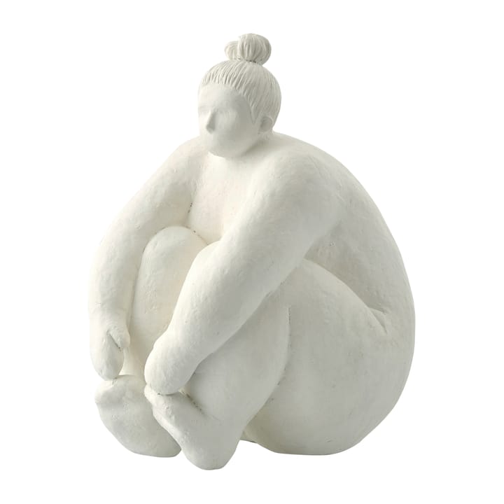 Décoration femme assise Serafina 24 cm - White - Lene Bjerre