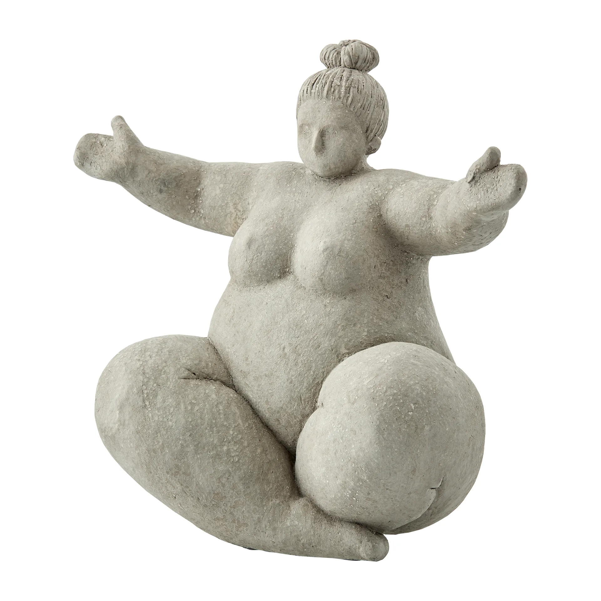 Décoration femme bras ouverts Serafina 24 cm, Grey Lene Bjerre