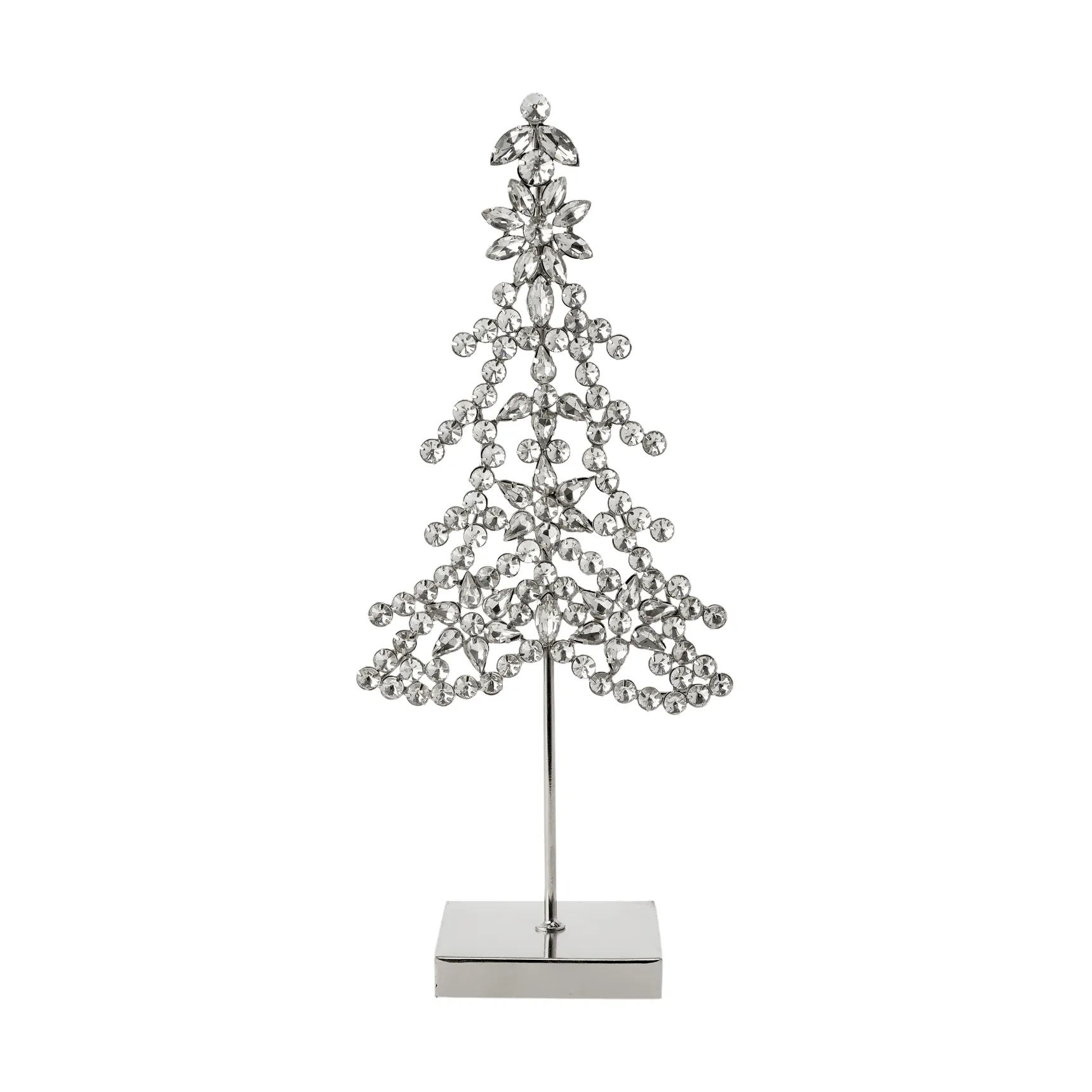 Décoration sapin Ada, Argenté, 14x8x32 cm Lene Bjerre