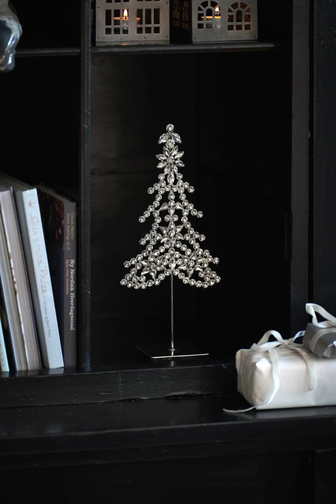 Décoration sapin Ada, Argenté, 14x8x32 cm Lene Bjerre