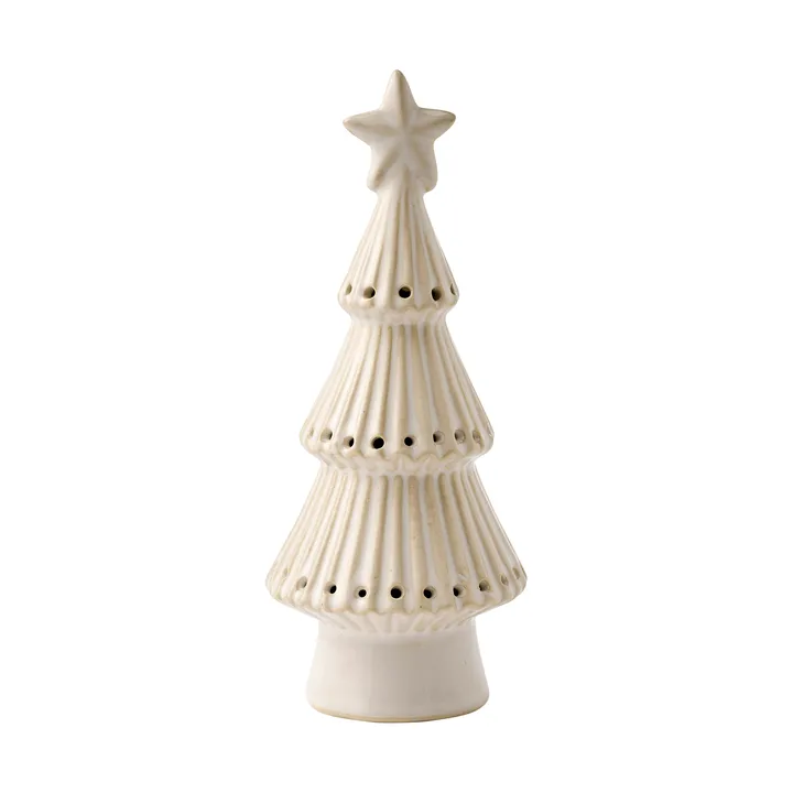 Décoration sapin LED Mythel - Blanc, 7x7xH17,2 cm - Lene Bjerre