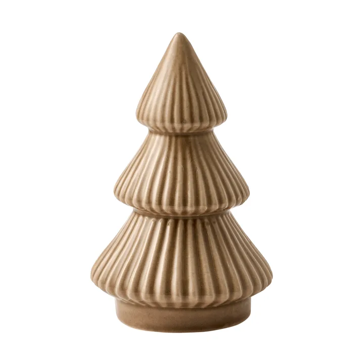 Décoration sapin Mythel - Beige, Ø8,2xH13,3 cm - Lene Bjerre