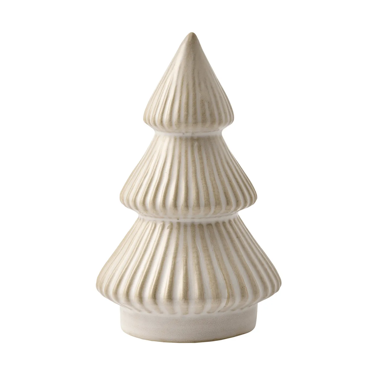 Décoration sapin Mythel, Blanc, Ø8,2xH13,3 cm Lene Bjerre