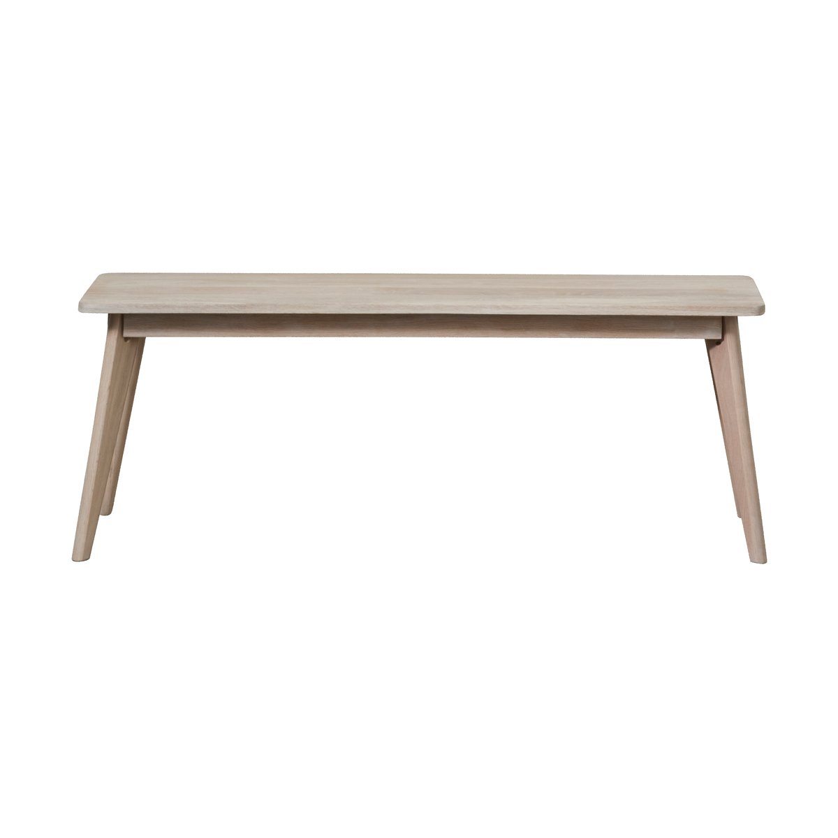 Lene Bjerre Ellie banc 120x30x45 cm White Wash | Design Scandinave | Bancs | Beige