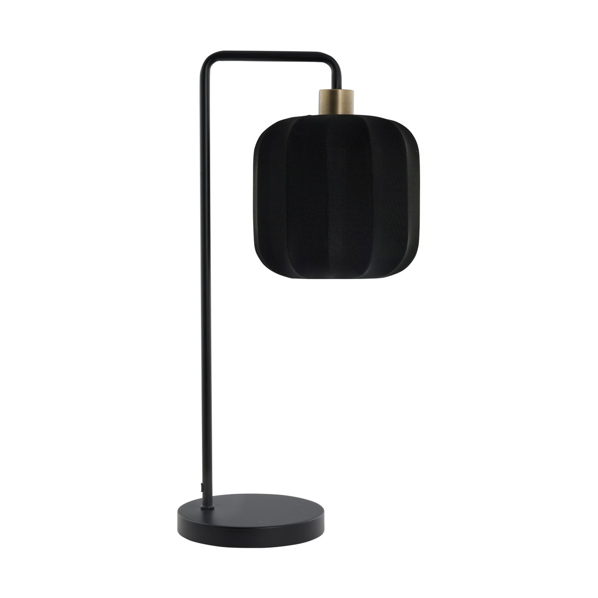 lene bjerre lampe de table sashie h58 cm black-light gold