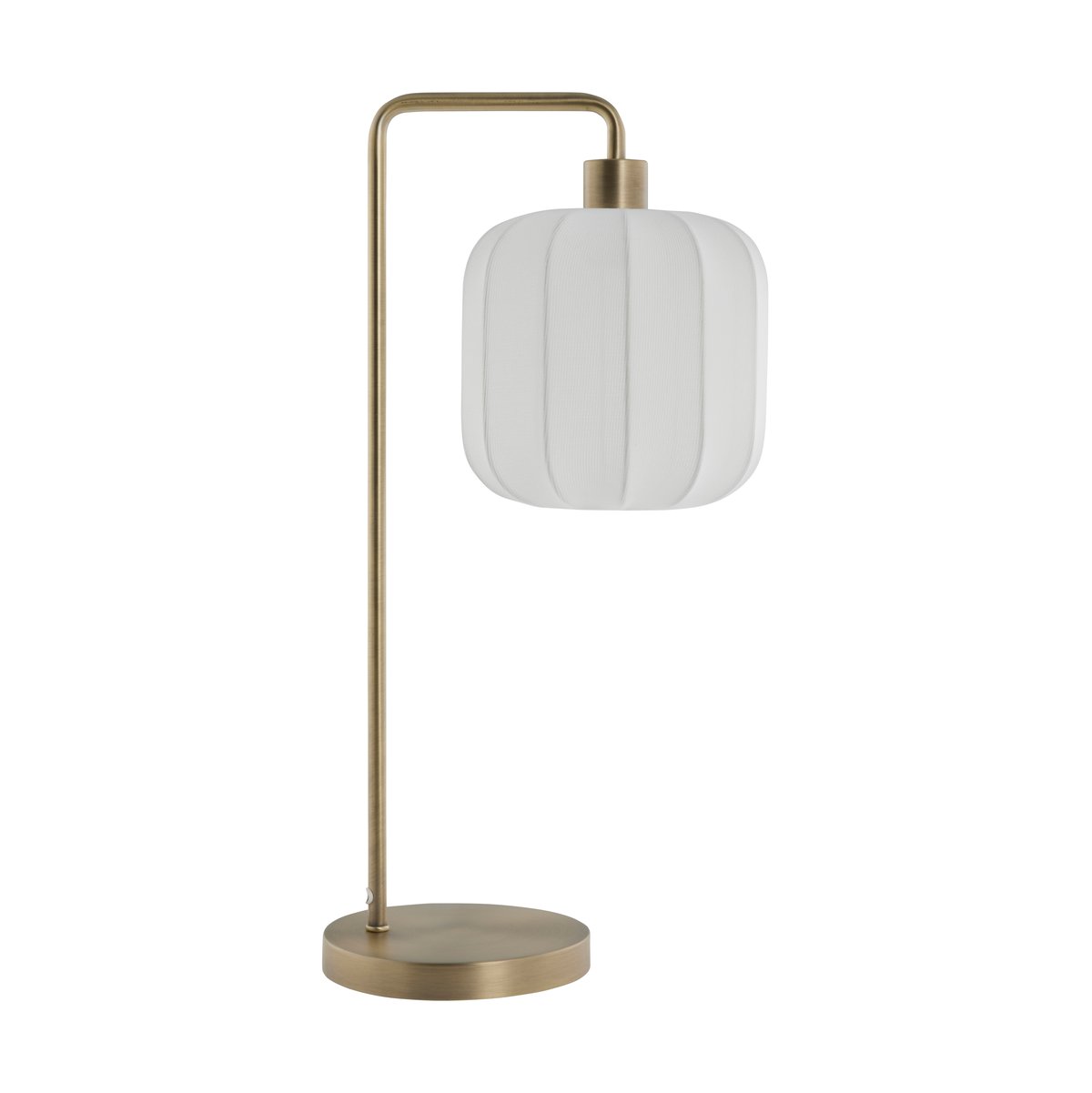 lene bjerre lampe de table sashie h58 cm white-light gold