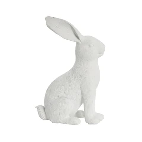 Lapin de pâques assis Semina 17,2 cm, White Lene Bjerre