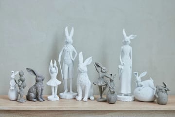 Lapin de pâques assis Semina 17,2 cm - White - Lene Bjerre