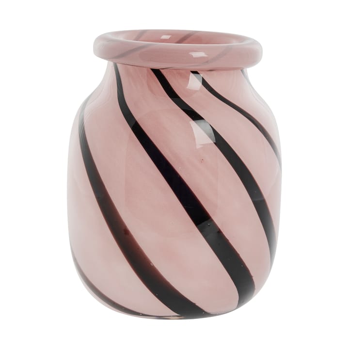 Marena vase Ø16 cm - Rose-noir - Lene Bjerre