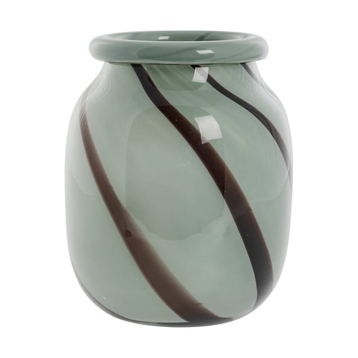 Marena vase Ø16 cm - Vert-noir - Lene Bjerre