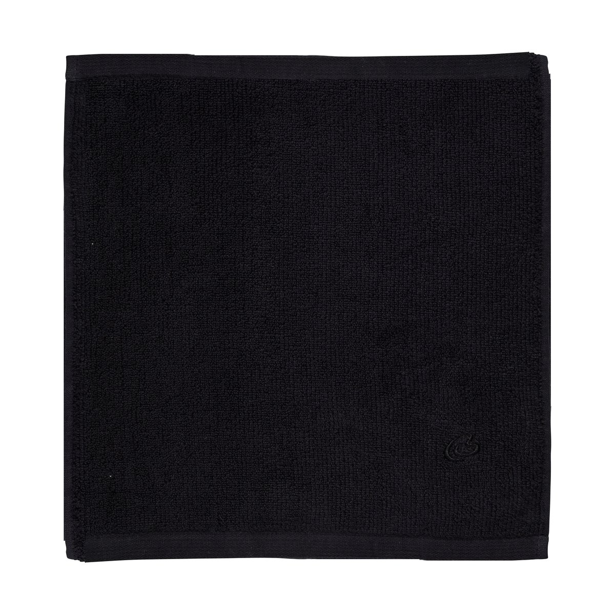 Lene Bjerre Molli serviette 30x30 cm Noir | Design Scandinave | Serviettes de toilette | Noir