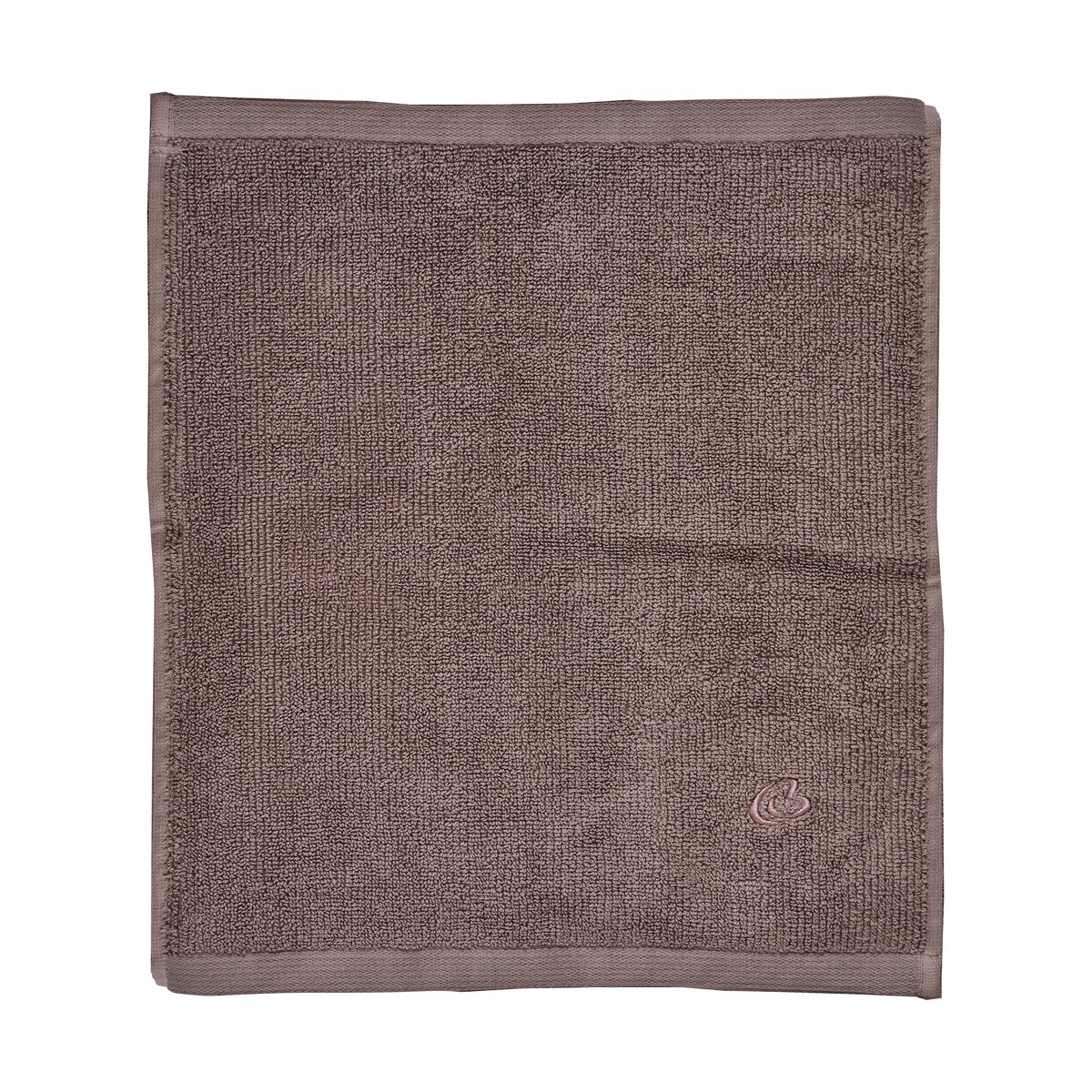 Lene Bjerre Molli serviette 30x30 cm Rose | Design Scandinave | Serviettes de toilette | Marron