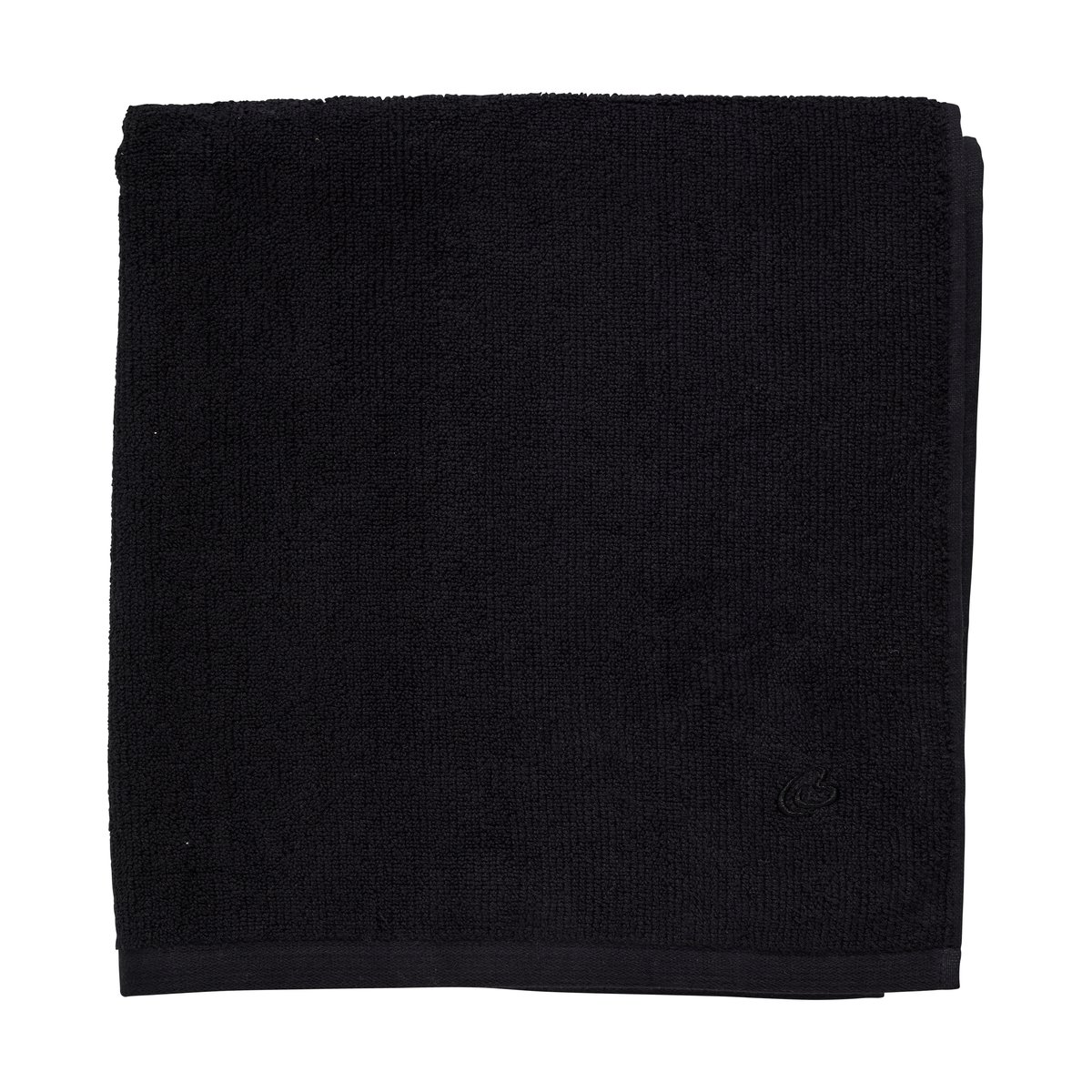 Lene Bjerre Molli serviette de bain 70x140 cm Noir | Design Scandinave | Serviettes de bain | Noir