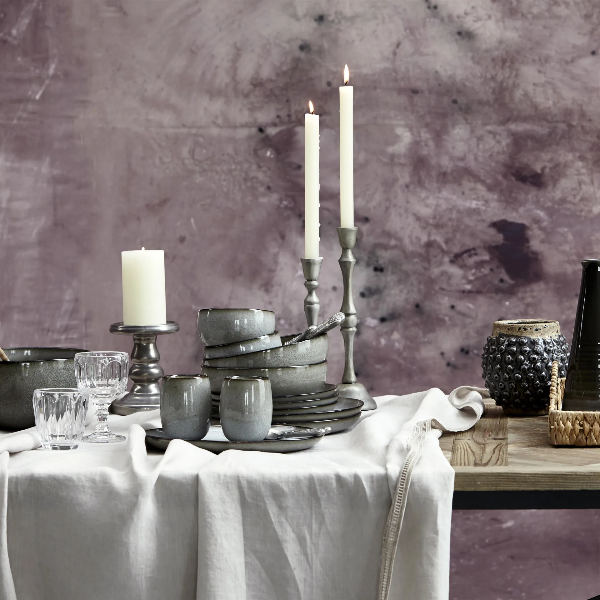 Mug Amera 27cl, Gris Lene Bjerre