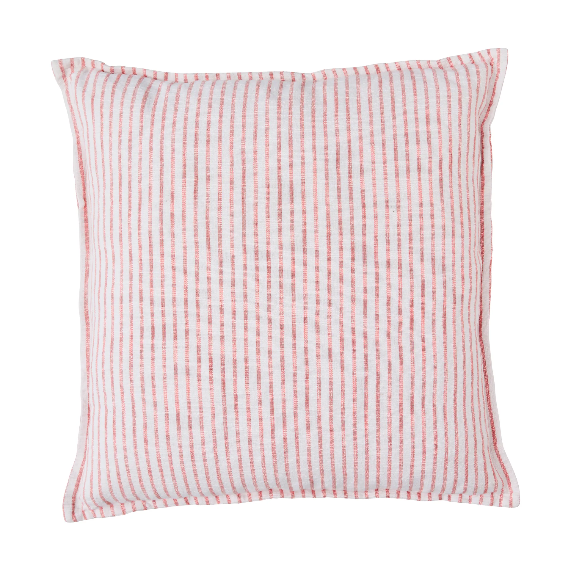 Olivia coussin 60x60 cm, Off White-Dark Coral Lene Bjerre
