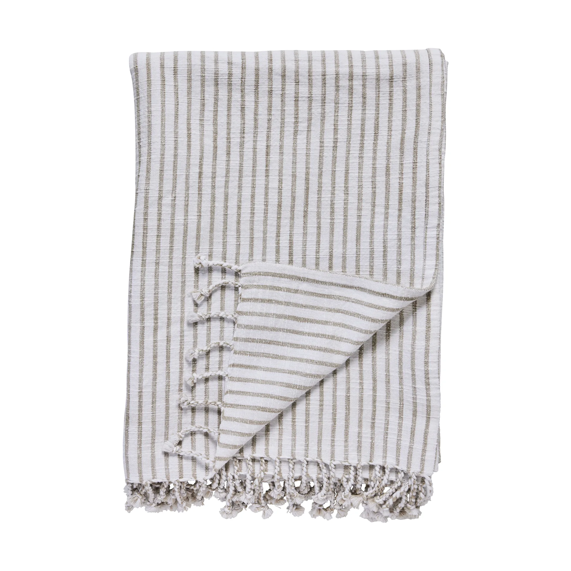 Olivia plaid 130x170 cm, Off White-Linen Lene Bjerre