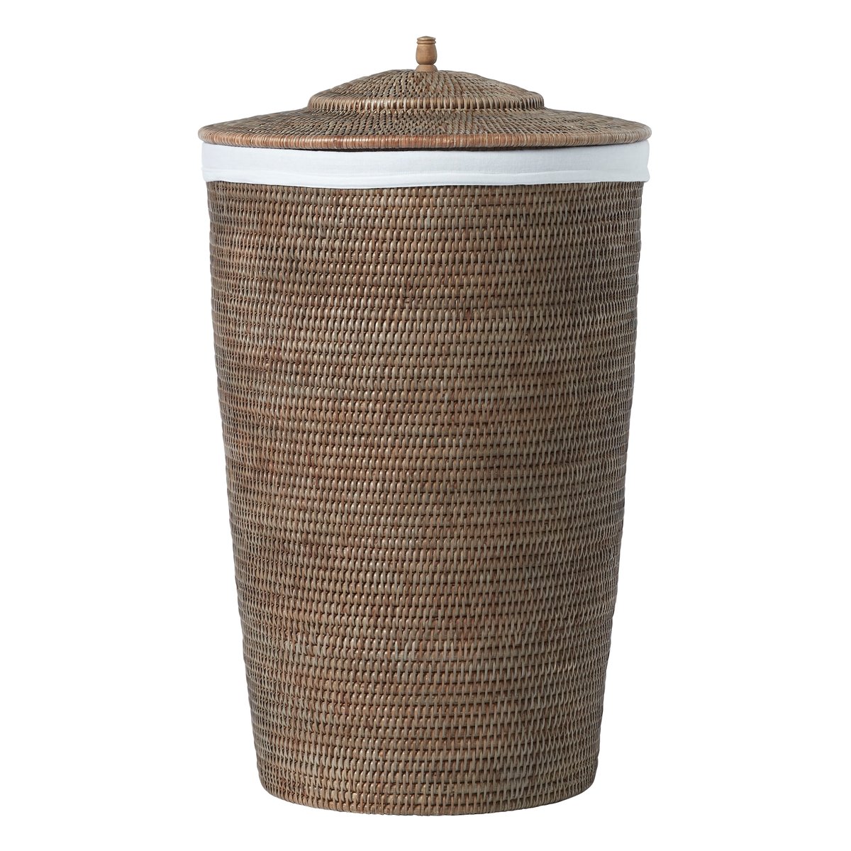 Lene Bjerre Panier à linge Norah 70 cm Nature | Design Scandinave | Paniers à linge | Beige