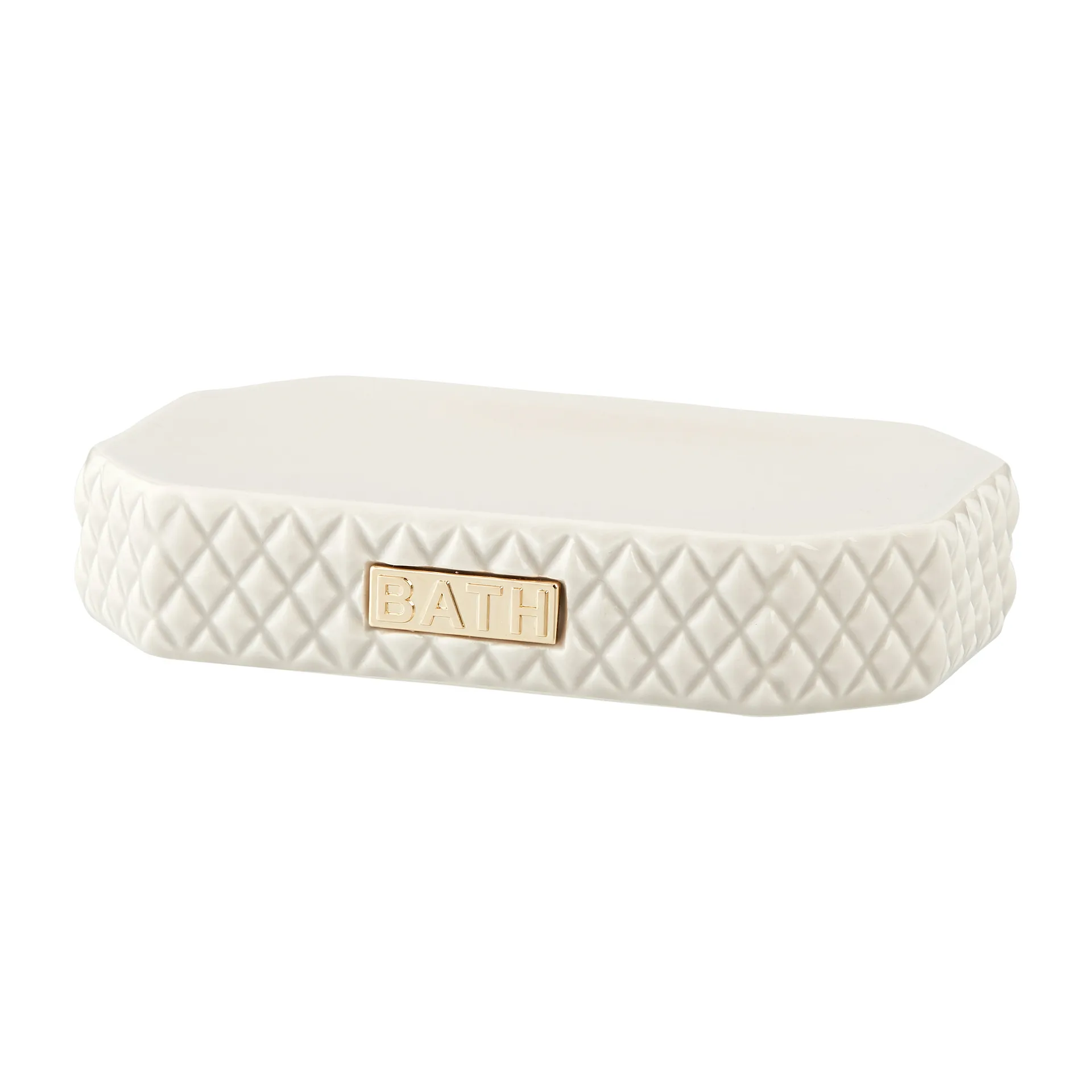 Porte-savon Marion 13,5x9 cm, Camel-light gold Lene Bjerre