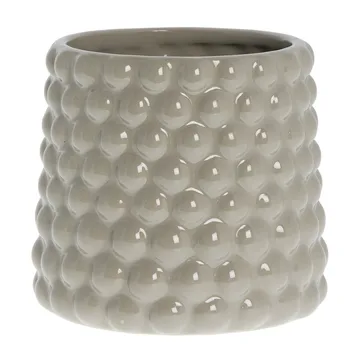 Pot Dotsie Ø14 cm - Grey - Lene Bjerre