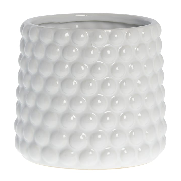 Pot Dotsie Ø18 cm - White - Lene Bjerre