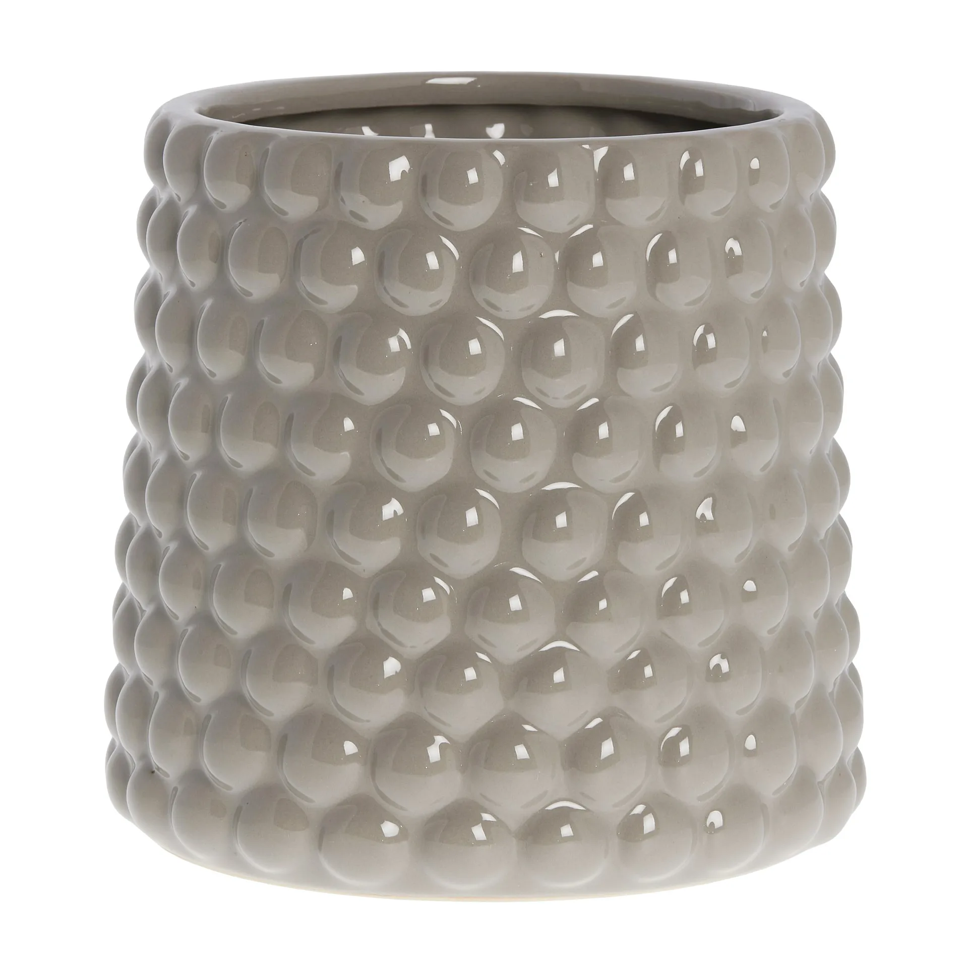 Pot Dotsie Ø20 cm, Grey Lene Bjerre