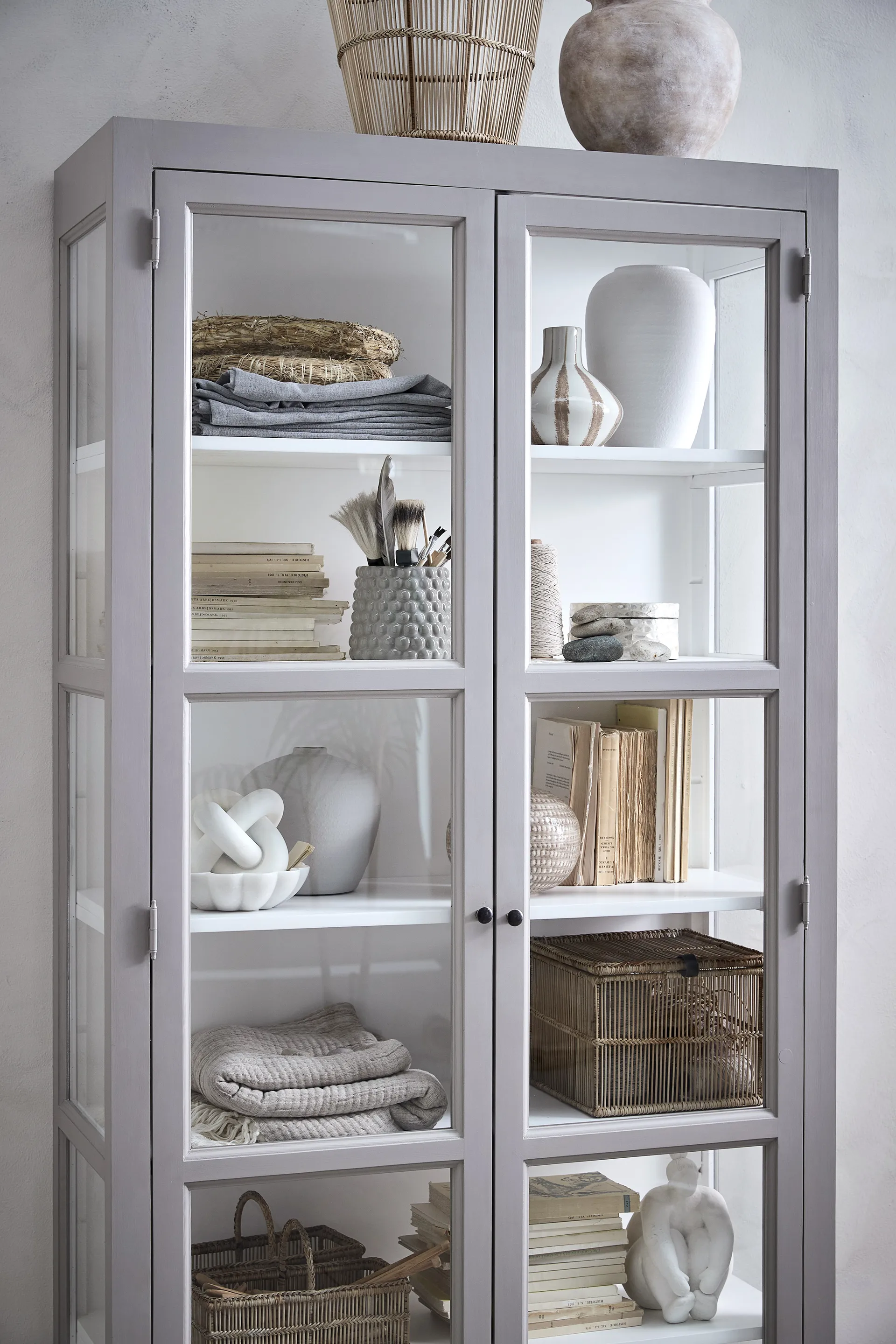 Pot Dotsie Ø20 cm, Grey Lene Bjerre