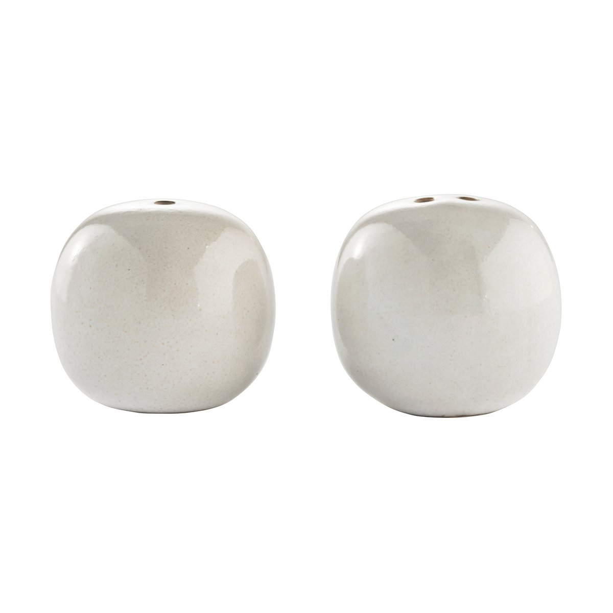 Lene Bjerre Salière et poivrier Amera White sands | Design Scandinave | Salières & poivrières | Blanc
