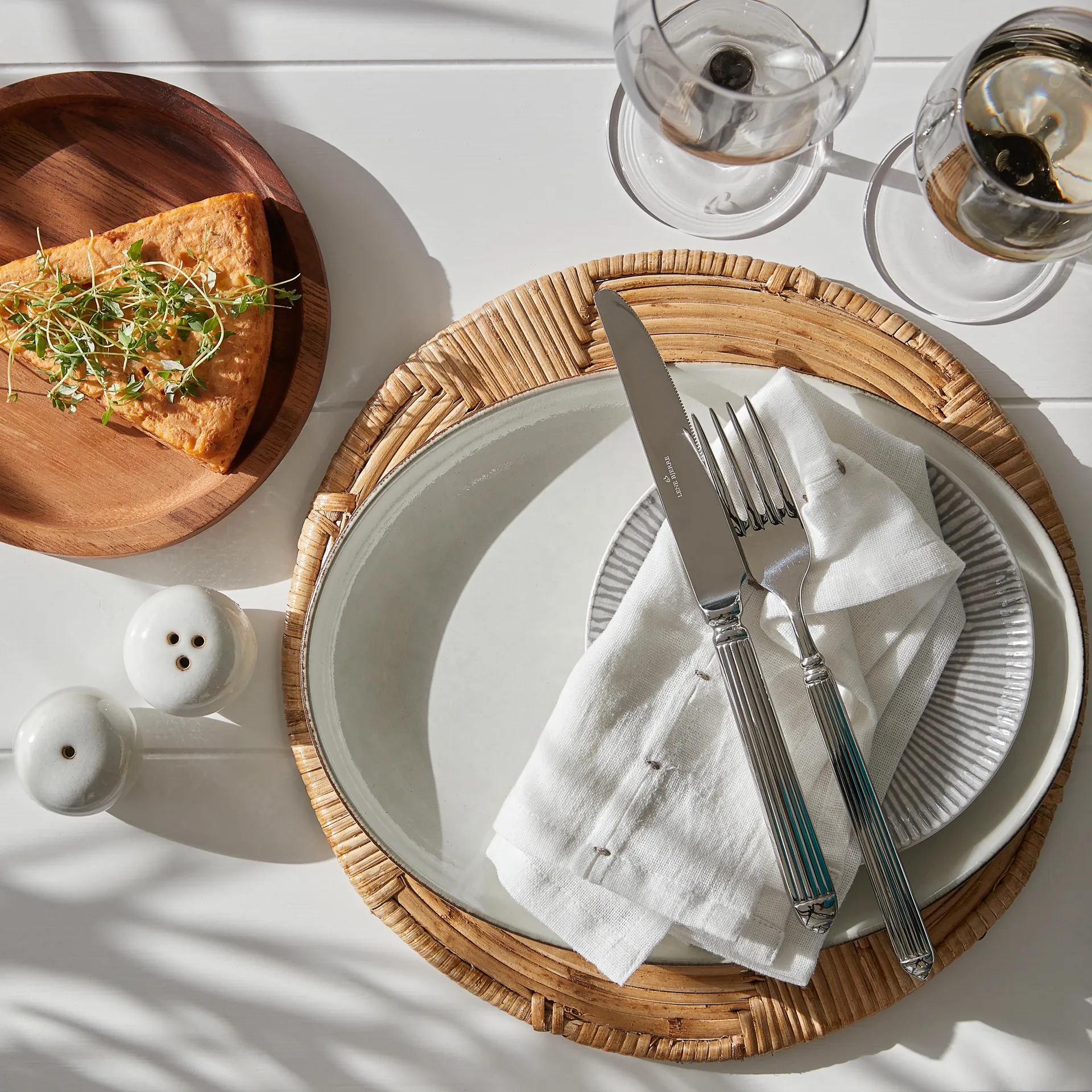 Salière et poivrier Amera, White sands Lene Bjerre