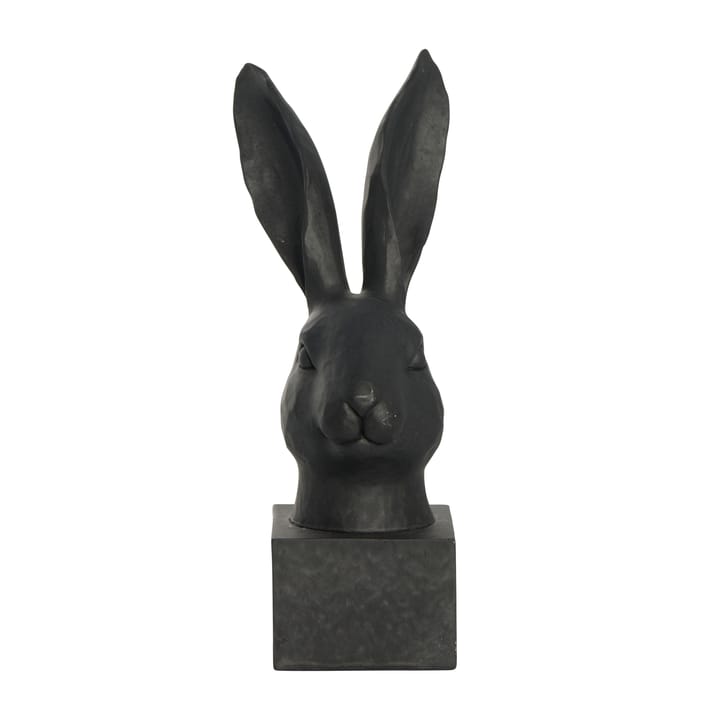 Sculpture de lapin de Pâques Semina 26 cm, Black Lene Bjerre