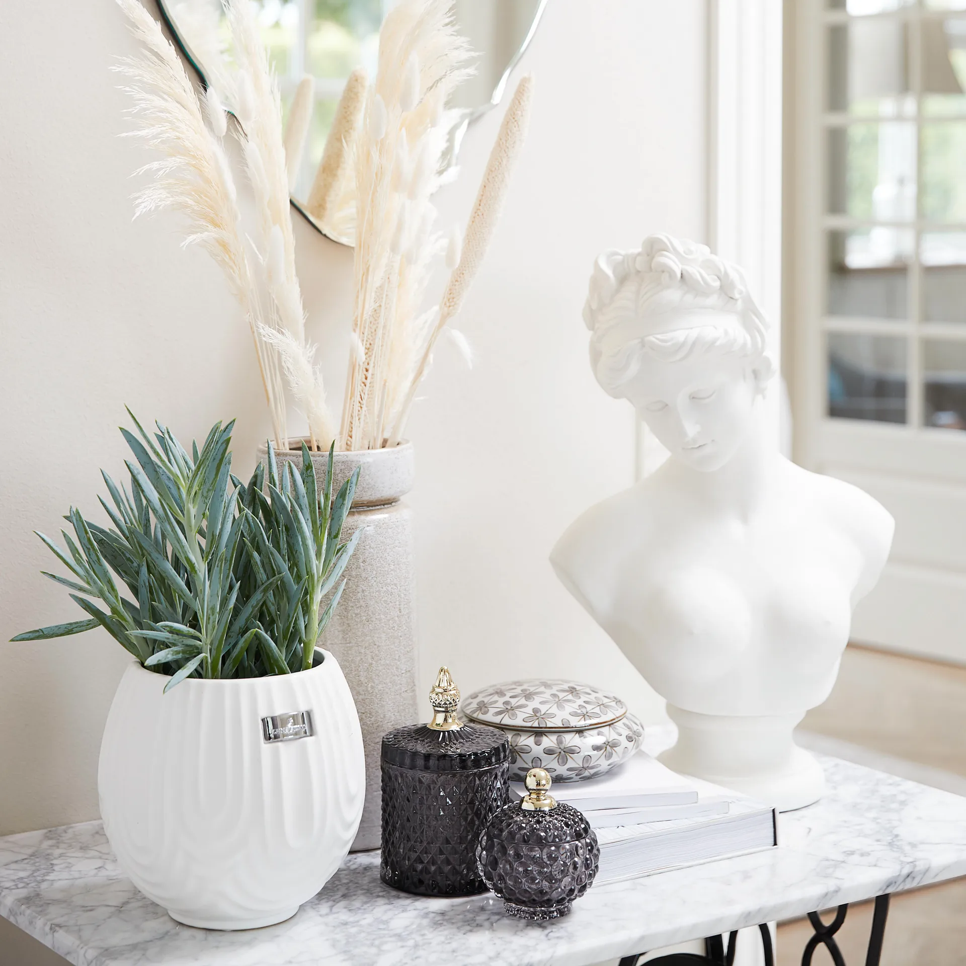 Sculpture Serafina blanc, 52 cm Lene Bjerre