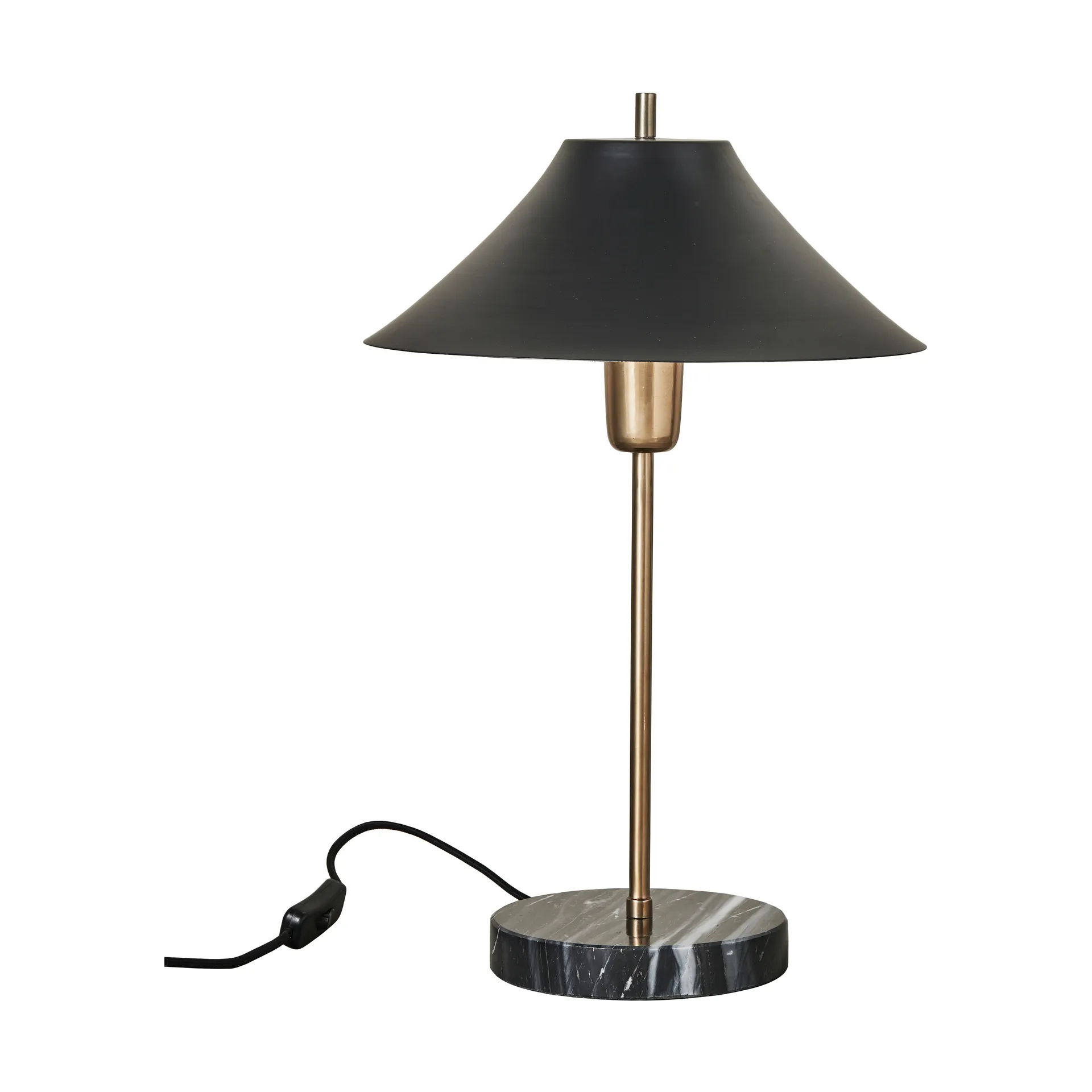 Sofia lampe de table 52 cm, Black-Light gold Lene Bjerre