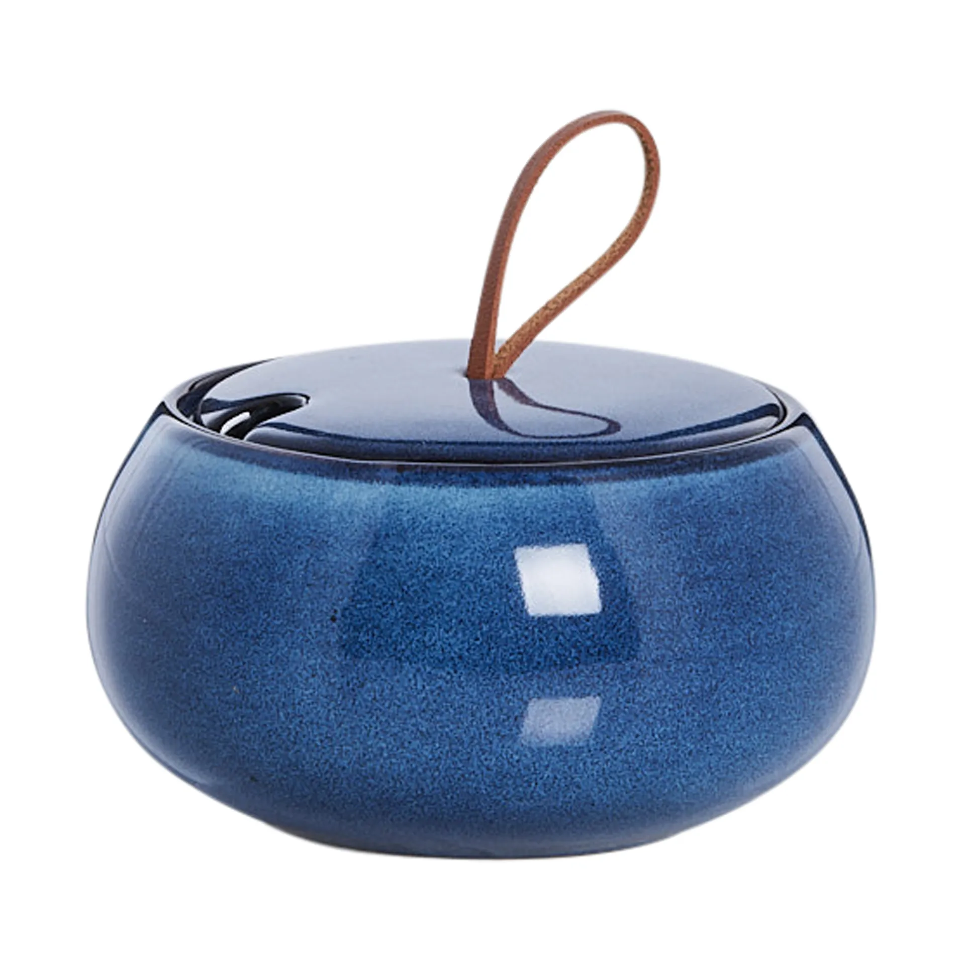 Sucrier à couvercle Amera Ø 13 cm, Blue Lene Bjerre