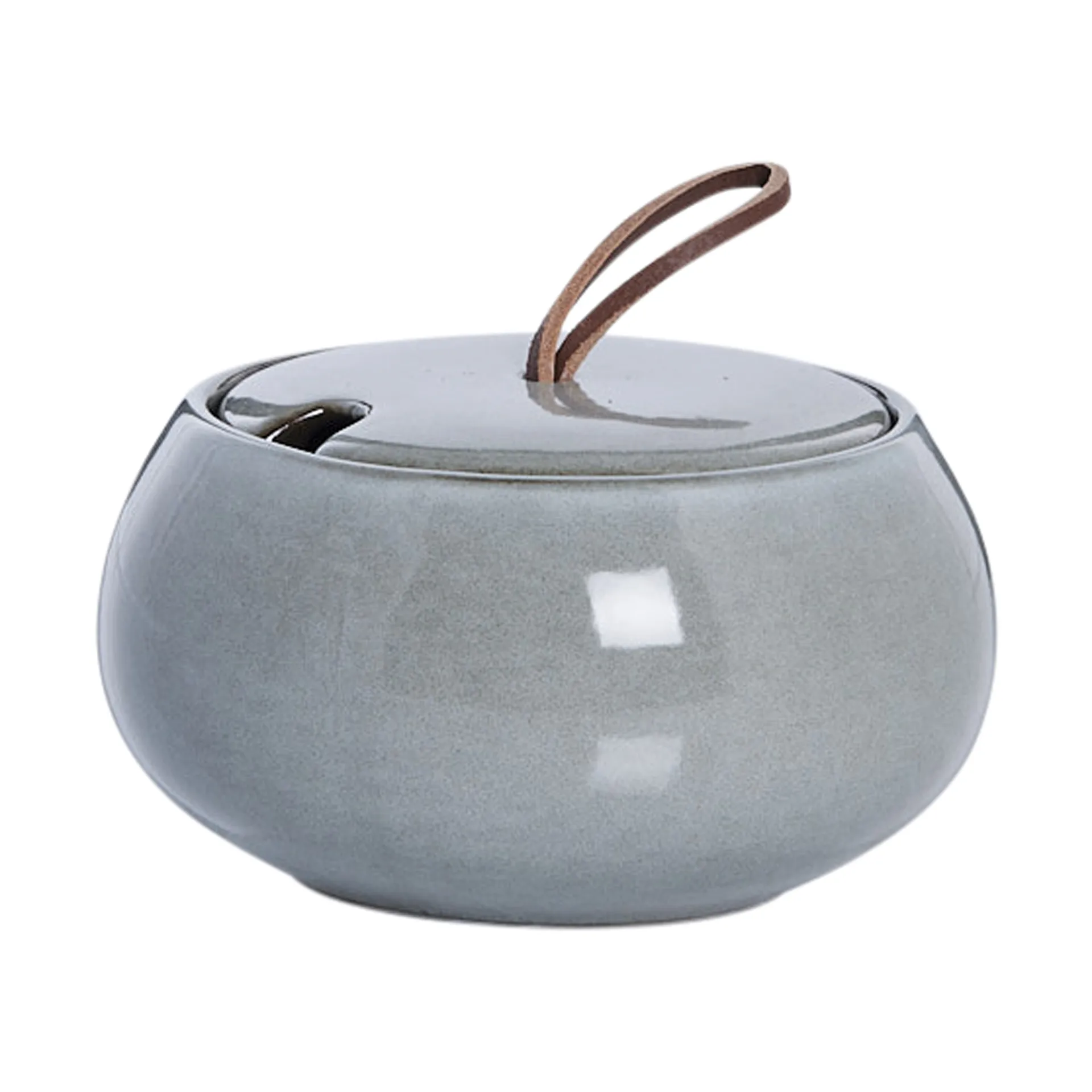 Sucrier à couvercle Amera Ø 13 cm, Grey Lene Bjerre